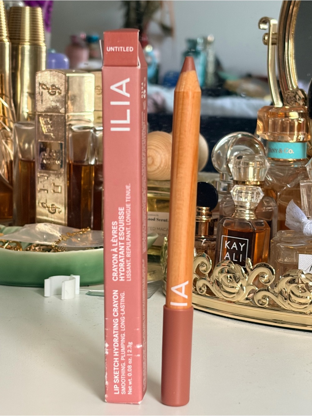 ILIA Lip Sketch Hydrating Lipstick & Lip Liner Crayon in Untitled
